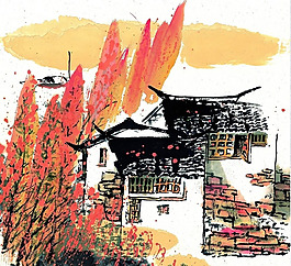 位圖 成熟優(yōu)雅女裝 色彩 插畫 免費素材