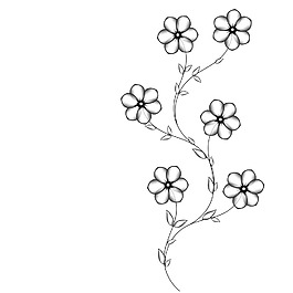 位圖 成熟優(yōu)雅女裝裝飾 色彩 優(yōu)雅植物 毛衫印花 免費素材