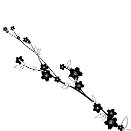 位圖 成熟優(yōu)雅女裝裝飾 色彩 優(yōu)雅植物 免費(fèi)素材