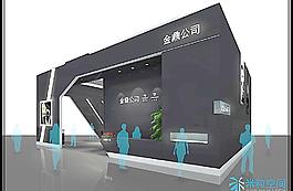 公司展示外观图图片