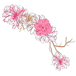 位圖 成熟優(yōu)雅女裝 色彩 優(yōu)雅植物 毛衫印花 免費(fèi)素材