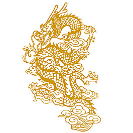 印花矢量图 商务休闲装男装 动物 龙 免费素材