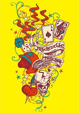 印花矢量图 适用款式风格 靓仔装 免费素材