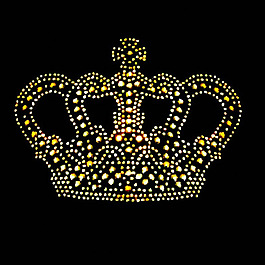 皇冠 燙鉆 色彩 時尚 毛衣燙鉆 免費素材
