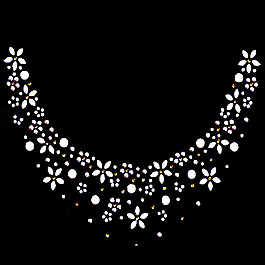 燙鉆 領(lǐng)邊燙鉆 領(lǐng)花裝飾 時(shí)尚衣領(lǐng) 色彩 免費(fèi)素材