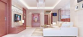 客廳設(shè)計 室內(nèi)設(shè)計 3D模型 效果圖圖片