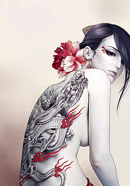 位圖 抽象人物 插畫(huà) 時(shí)尚 流行 免費(fèi)素材