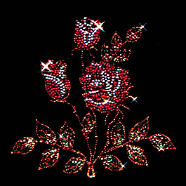 燙鉆 花卉 色彩 黑白色 時尚 免費(fèi)素材