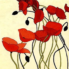 位图 优雅植物花卉 色彩 油画 黄色 免费素材