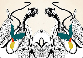 位圖 插畫 色彩 藍(lán)色 灰色 免費(fèi)素材
