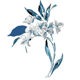 印花矢量圖 色彩 藍(lán)色 灰色 白色 免費(fèi)素材