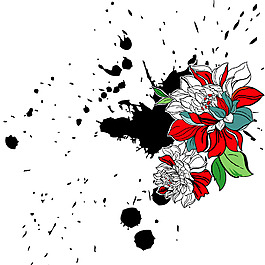 位圖 色彩 黑白色 紅色 綠色 免費(fèi)素材