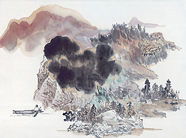 位圖 風(fēng)景 山 山水畫 水墨畫 免費素材