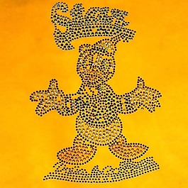 烫钻 动物 唐老鸭 卡通 色彩 免费素材