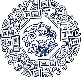 古典花紋