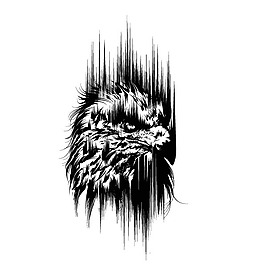 印花矢量圖 動(dòng)物 鳥類 鷹 羽毛 免費(fèi)素材