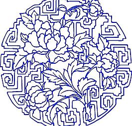 青花瓷圖案