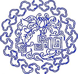 青花瓷圖案