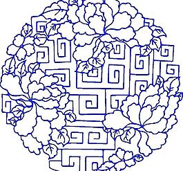 青花瓷圖案