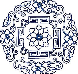 青花瓷圖案