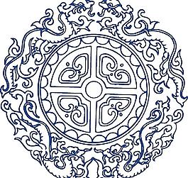 青花瓷圖案