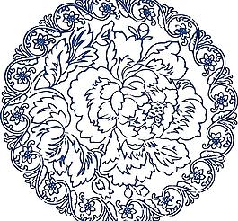 青花瓷圖案