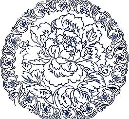 青花瓷圖案
