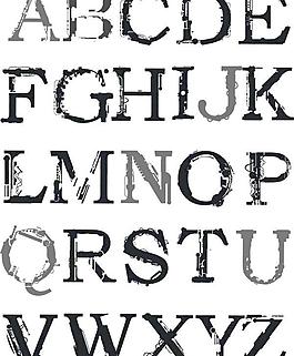 英文字体创意