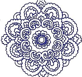 青花瓷圖案