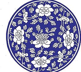 青花瓷圖案