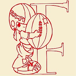 印花矢量圖 人物 兒童 文字 英文 免費(fèi)素材