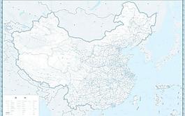 我国公路交通地图