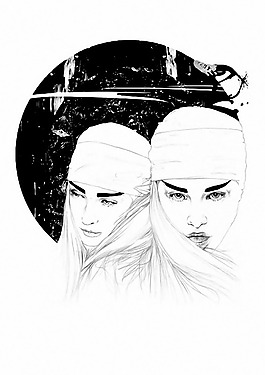 位圖 色彩 黑白色 人物 男人 免費(fèi)素材