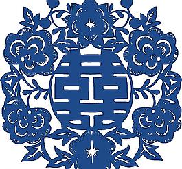 雙喜圖案