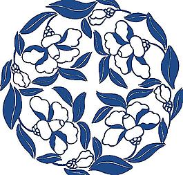 時(shí)尚花紋圖案