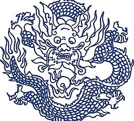 龍圖案