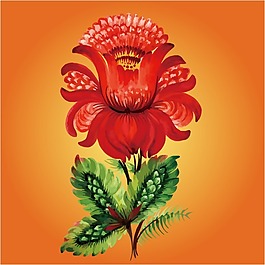 印花矢量圖 優(yōu)雅植物 花朵 色彩 綠色 免費(fèi)素材