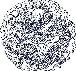 龍圖案