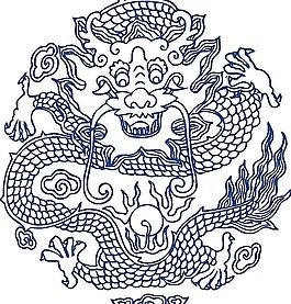 龍圖案