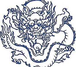 龍圖案