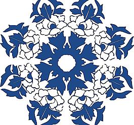 時(shí)尚花紋圖案