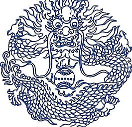 龍圖案