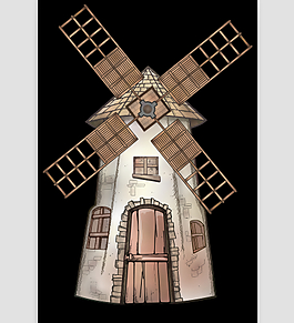 風車AE源文件模板