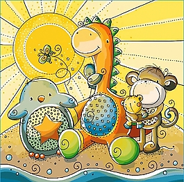 位圖 動(dòng)物 小雞 長(zhǎng)頸鹿 免費(fèi)素材