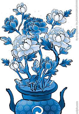 青花瓷素材
