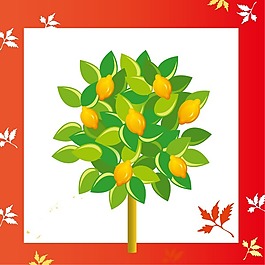 印花矢量圖 色彩 綠色 黃色 紅色 免費素材
