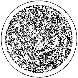 印花矢量圖 花卉 動(dòng)物 色彩 黑白色 免費(fèi)素材