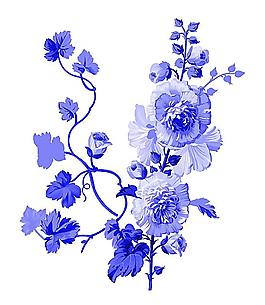 青花瓷素材
