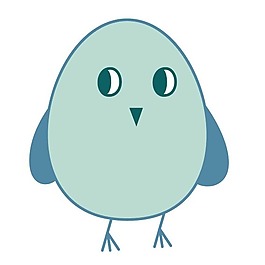 印花矢量圖 鳥(niǎo)類(lèi) 色彩 藍(lán)色 抽象 免費(fèi)素材