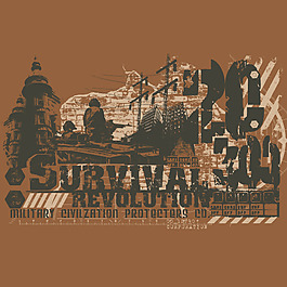 印花矢量圖 建筑 塔 高樓 色彩 免費(fèi)素材